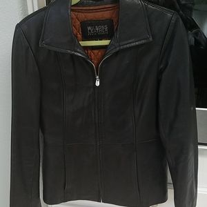 Leather jacket